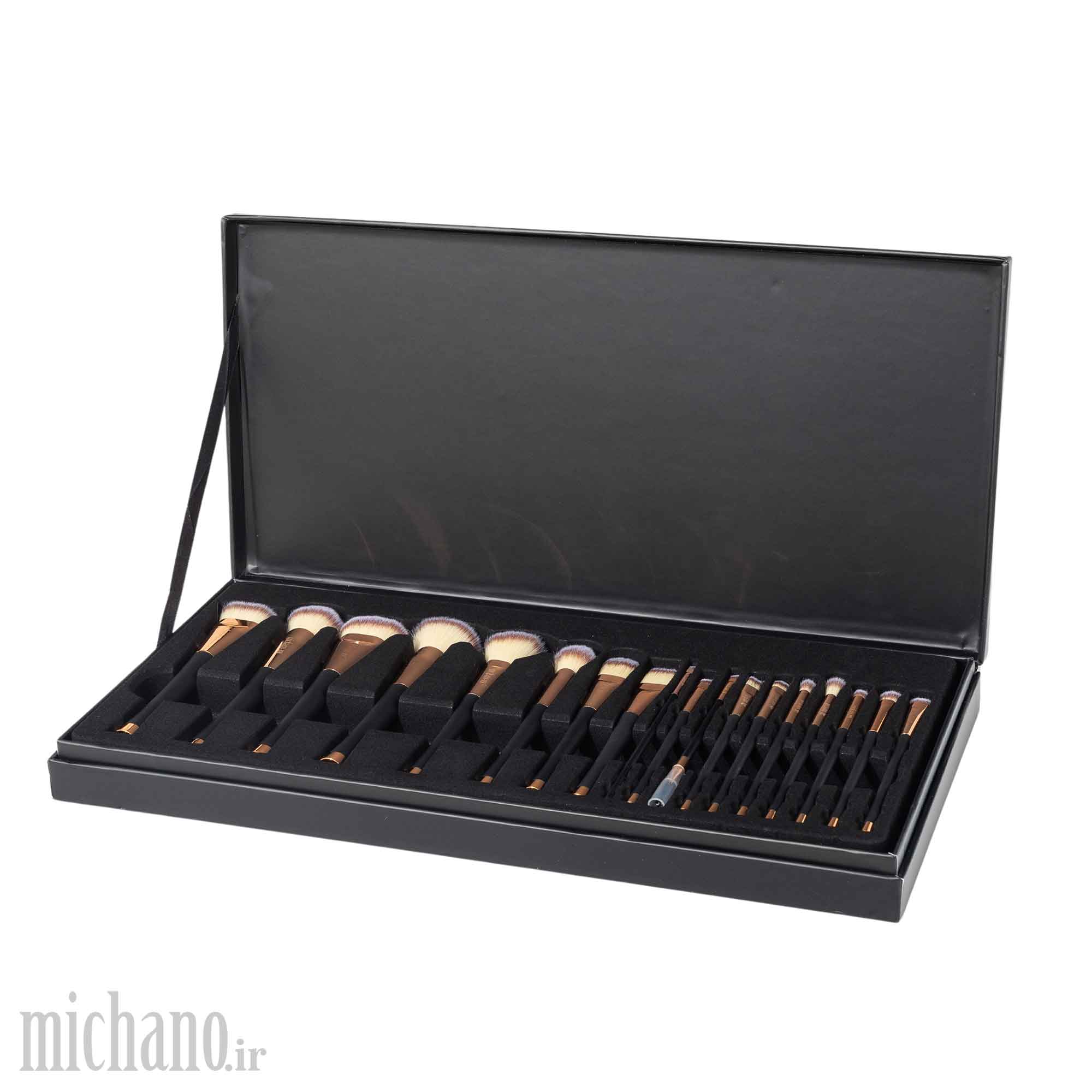 ست-براش-18-عددی-میچانو-michano-brush-set-18-pcs ست براش 18 تیکه میچانو MICHANO 18pcs BRUSH SET