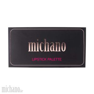 پالت رژلب 18 رنگ میچانو MICHANO مدل PROFESSIONAL LIPSTICK PALETTE