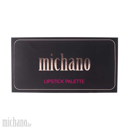 پالت رژلب 18 رنگ میچانو MICHANO مدل PROFESSIONAL LIPSTICK PALETTE