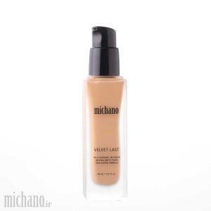 کرم پودر میچانو MICHANO مدل VELVET LAST FOUNDATION