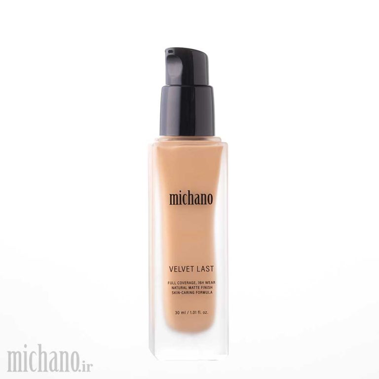 کرم پودر میچانو MICHANO مدل VELVET LAST FOUNDATION