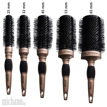 برس پیچ (گرد) نسوز میچانو MICHANO Round Hair Brush
